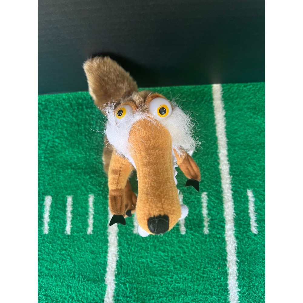 Ice Age Scrat Retired Plush Saber-Toothed Squirrel 2007 Movie Stuffed Animal Toy
